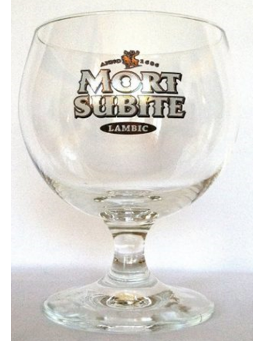 Glass specific for Beer Mort Subite box 6x25cl