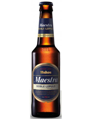 Cerveja Mahou Maestra Doble Lúpulo  24x33cl