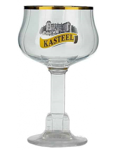 Kasteel Bier glass cup box 6x33cl